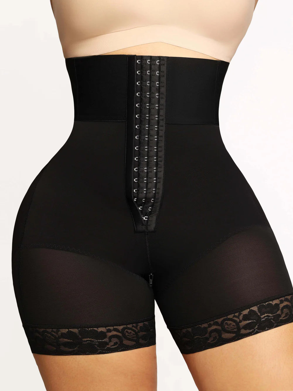 Seamless Triple-Bone High-Waisted Butt Lifter
