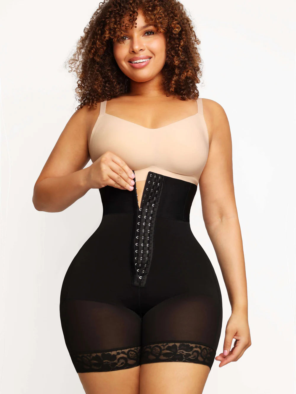 Seamless Triple-Bone High-Waisted Butt Lifter