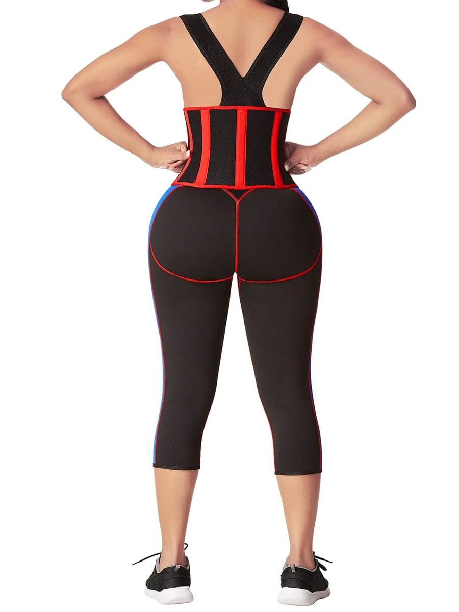 Slimming Thermal Suit with Waist Trainer