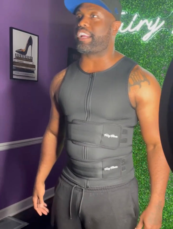 Unlock Confidence and Define Your Look with Our Men's Slimming Vest!