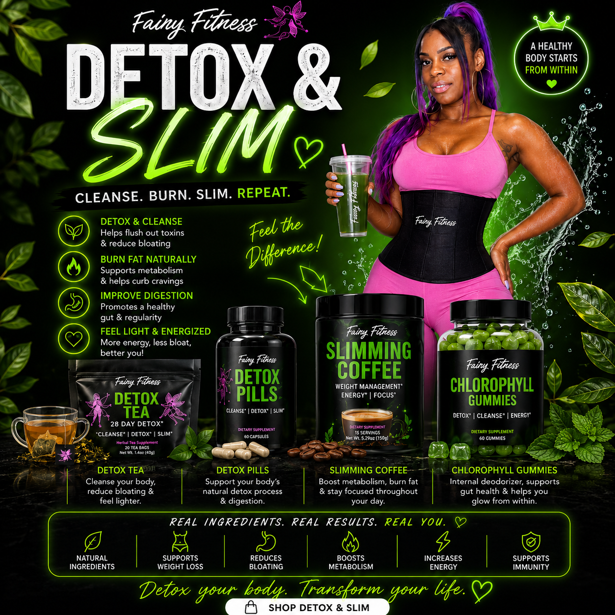 🌿 Detox & Slim