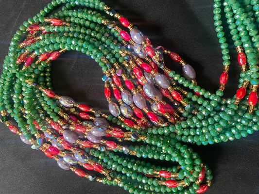 Emerald Essence Waist Beads
