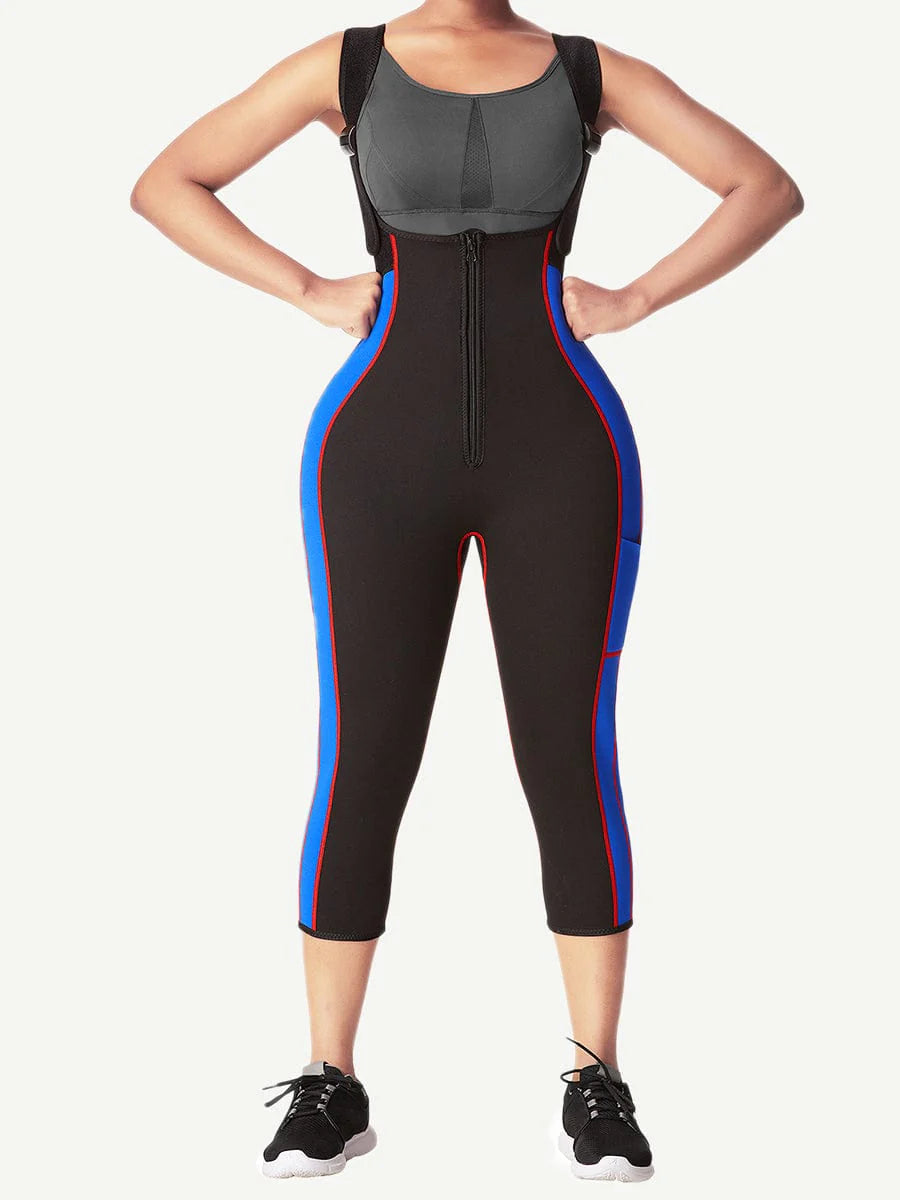 Slimming Thermal Suit with Waist Trainer