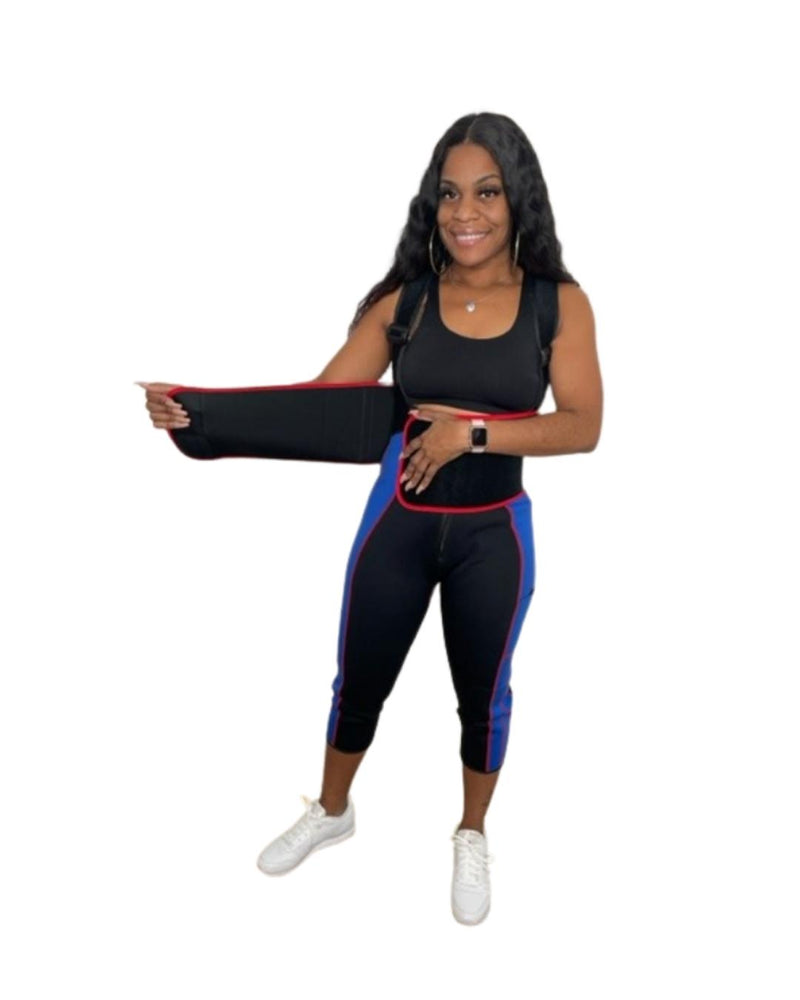 Slimming Thermal Suit with Waist Trainer